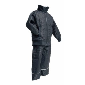 Mikkline termotj 2-delt - Sort uden foer